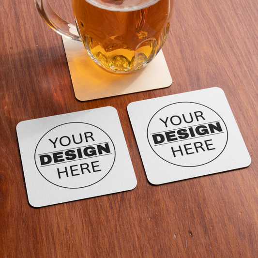 Customized Coasters (set of 4 pc) | Best For Corporate Gifting