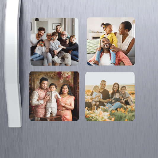 Customized Fridge Magnets (set of 4pc)