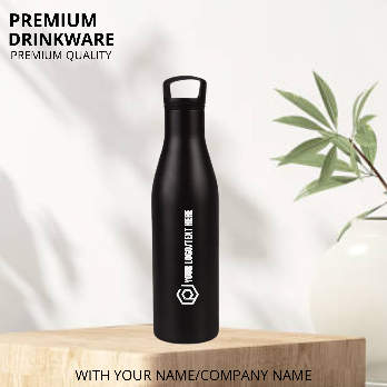 Premium 900 ml vacuum flask with infuser lid