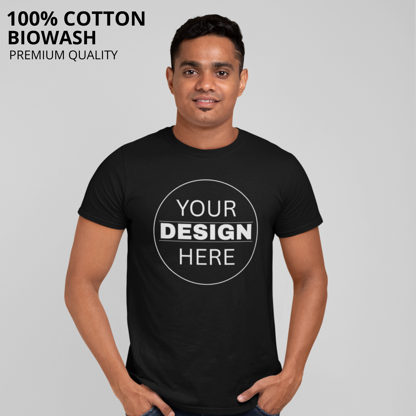 Custom Unisex Cotton T-shirt