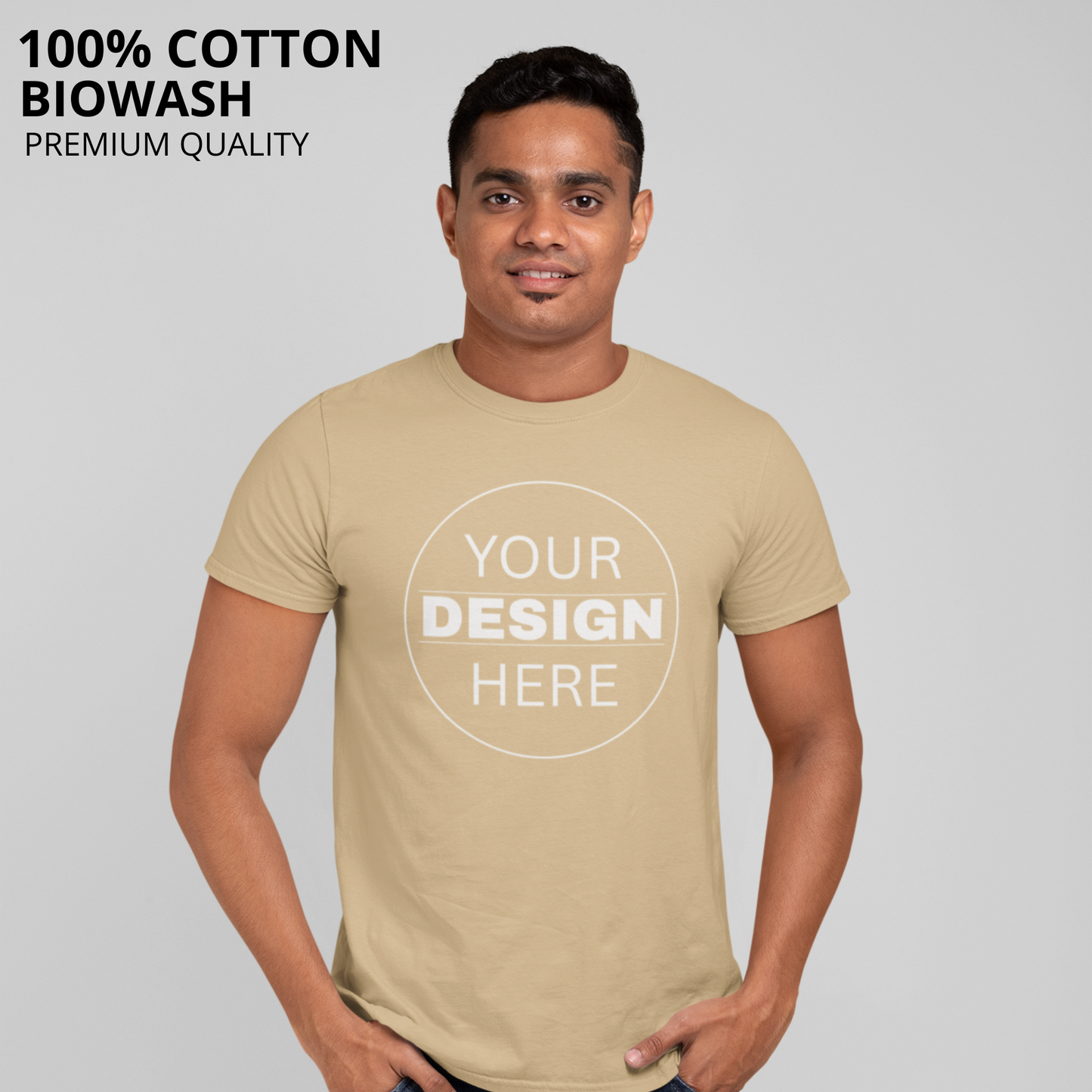 Custom Unisex Cotton T-shirt