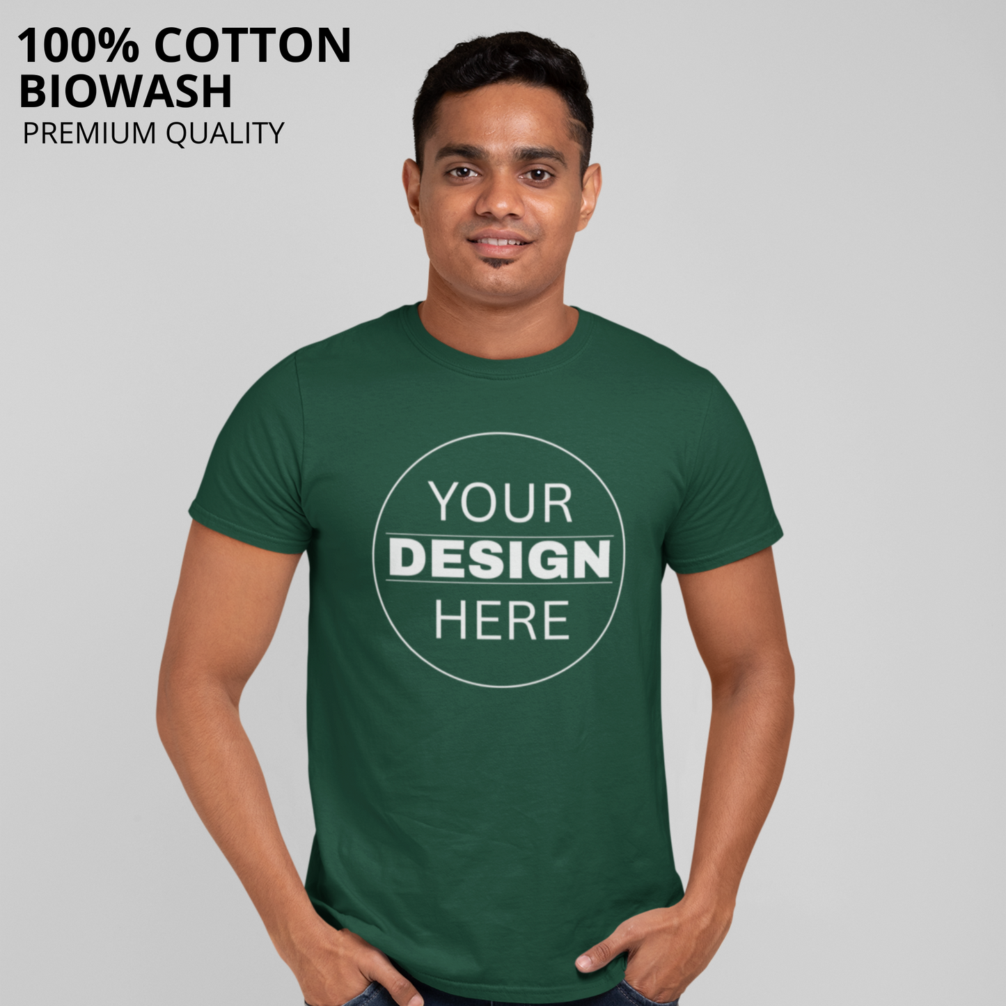 Custom Unisex Cotton T-shirt