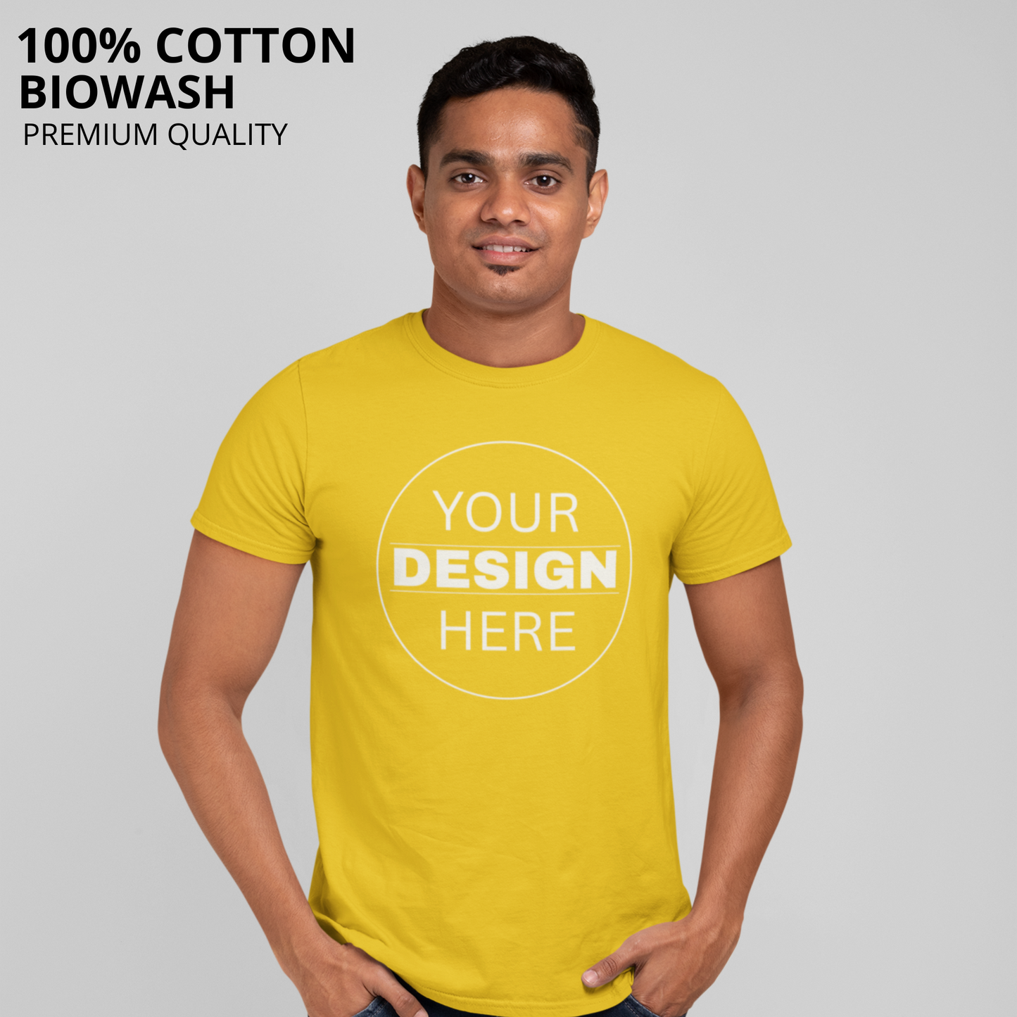 Custom Unisex Cotton T-shirt